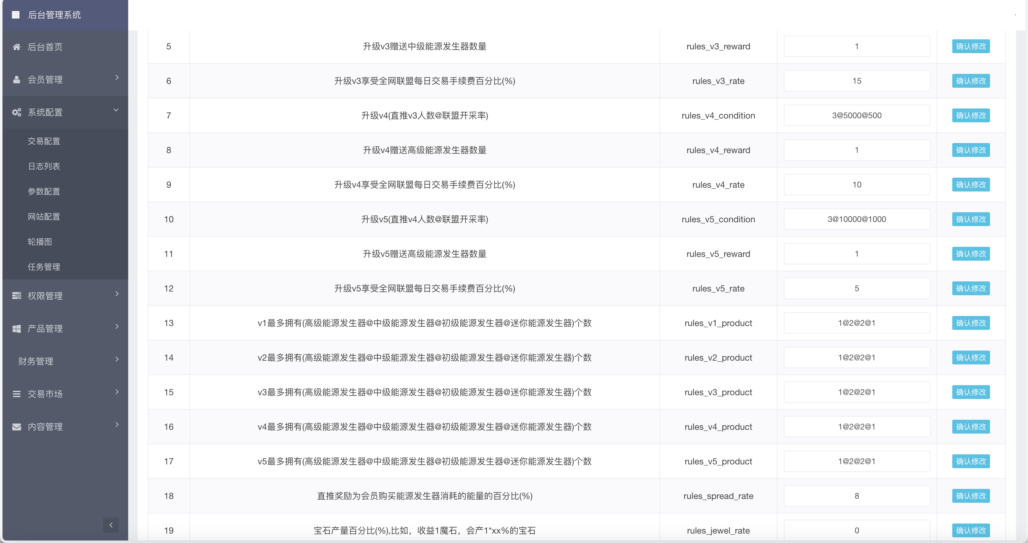 GRC晶盒能源云算力矿机理财系统/Grcnyst云算力矿机/区块链云算力矿机/余额宝理财/虚拟币交易市场/前端html+后端PHP(图6)