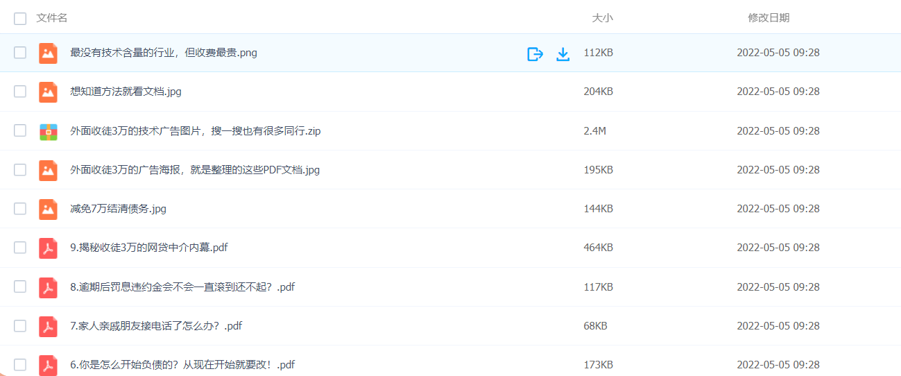 网贷减免教程10节课程免费下载(图1)