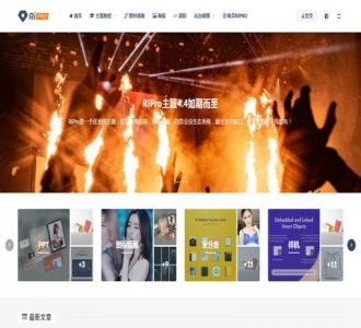 WordPress专业虚拟资源主题RiPro4.3破解版 免