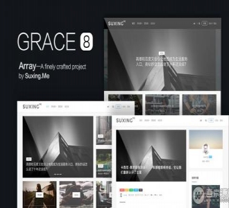 【Wordpress主题】苏醒Grace8.0-自适应外观大